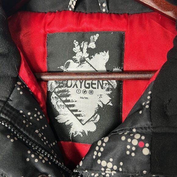 Oxygen digital camo girls winter jacket - Picture 3 of 7